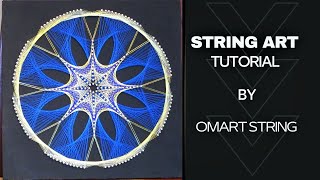 Easy string Art For Beginners , Mandala Art?DIY