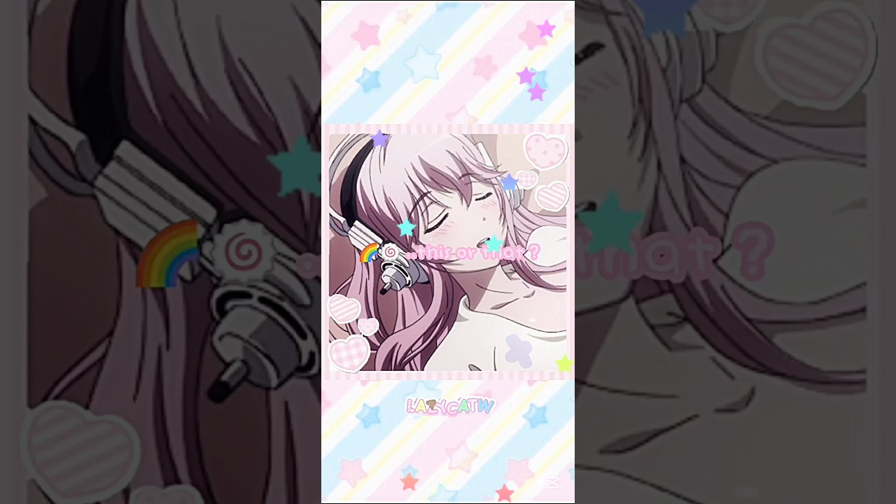 🧁 ..this or that? ♡ #pt2 #kawaii #cutecore #thisorthat #kawaiicore #cute