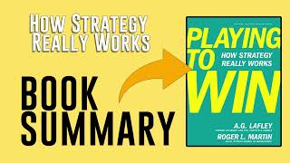 Playing to Win by A.G. Lafley & Roger L. Martin Free Summary Audiobook