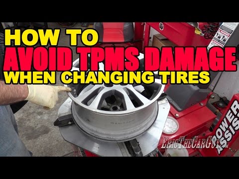 How To Avoid TPMS Damage When Changing Tires