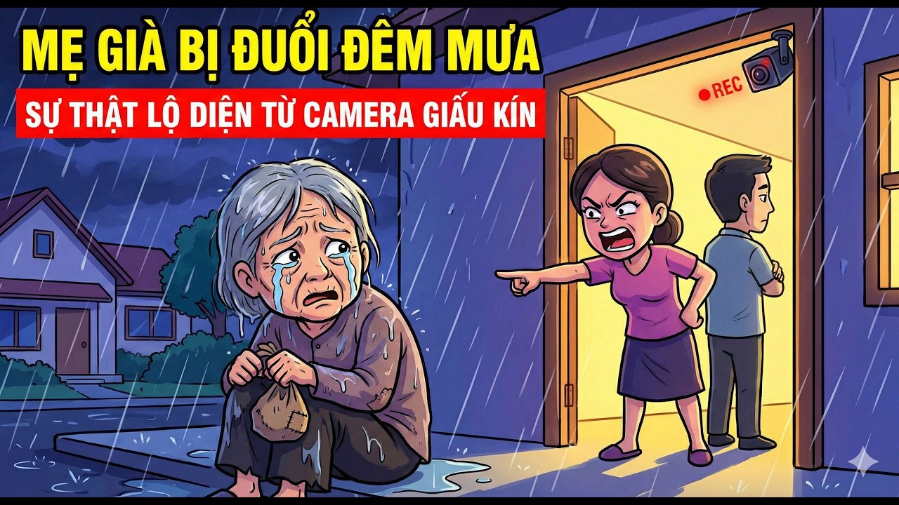 Bán Nhà Nuôi Con, Cuối Đời Mẹ Già Bị Con Dâu Vu Oan Đuổi Ra Đường Đêm Mưa