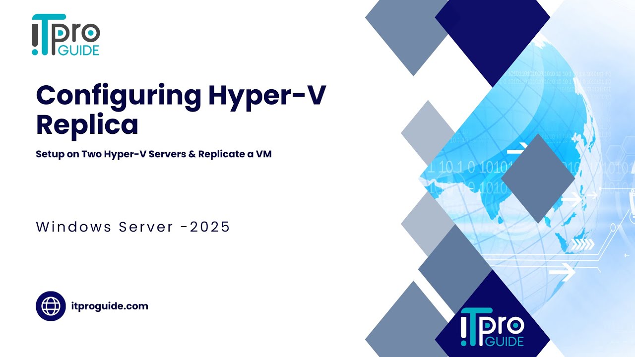 41 Configure Hyper-V Replica in Windows Server 2025 | Step-by-Step ...