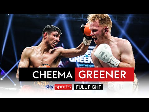 FULL FIGHT! Dylan Cheema vs Stu Greener | Coventry Fight Night