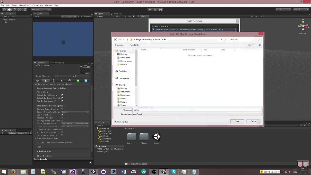 Forge Networking: Step by Step Example - YouTube