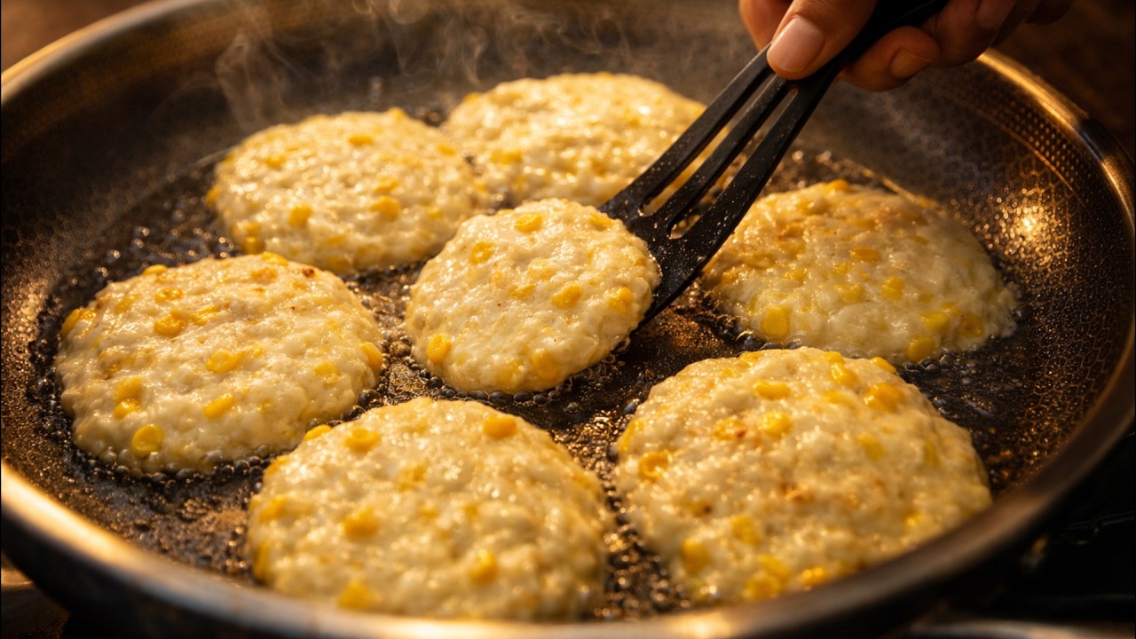 Bean Cutlets with Onions and Corn – a Delicious and Healthy Meatless Recipe| Besten Rezepte Essen