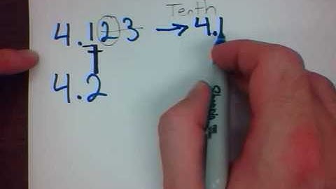 Mr. v Teaching Math - Decimals 12a Rounding Decimals