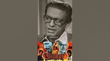 Satyajit Ray on Sholay #satyajitray #sholay