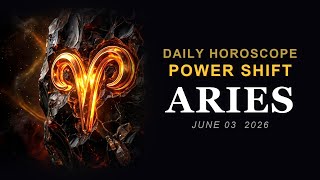 Aries Horoscope Today ♈ THE DARKNESS THAT YOUVE! (June 03, 2026)