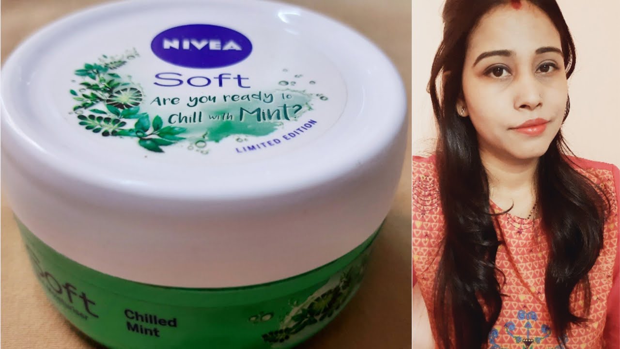 Nivea Soft Light Moisturiser/Nivea Mint Moisturiser/Dry Skin/Nivea