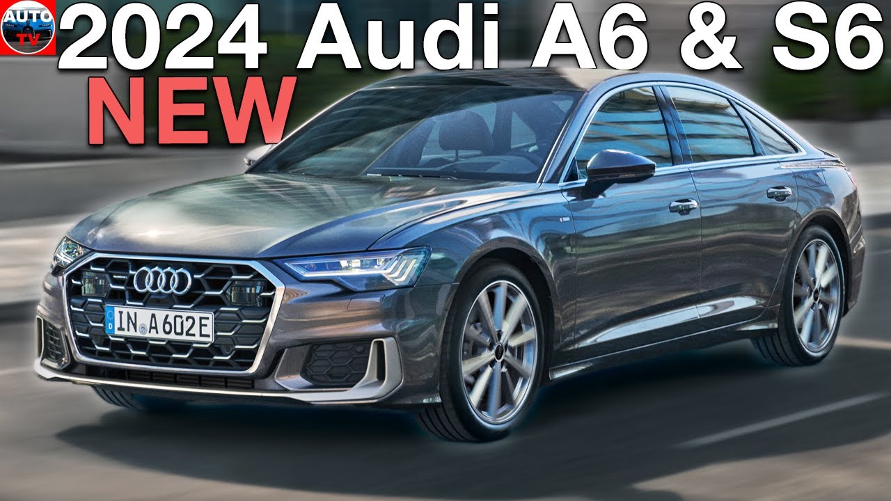 All NEW 2024 Audi A6 & S6 Facelift FIRST LOOK exterior YouTube