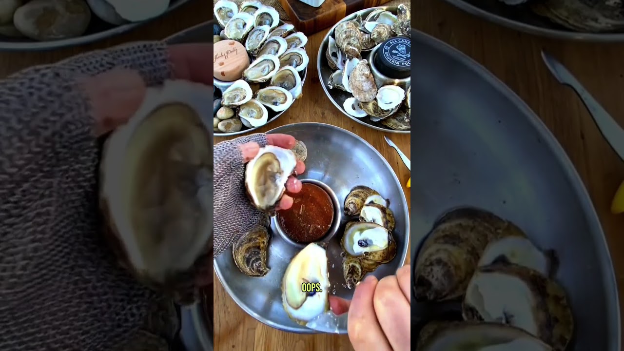 How to Shuck an Oyster Through the Side