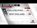News Reporter reaction to Eagles winning super bowl! News anchor cries after seeing Super Bowl score