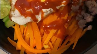 EASY COOKING | Korean food - Bibimbap by CHOCOMINT 🍀