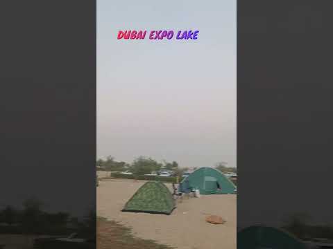 Dubai Camping Place | Camping in Dubai | Desert Camping | Dubai expo lake #shorts #shortsfeed