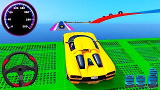 GT Superhero Car Stunt 2024 - Impossible Sport Car Stunt Racing - Android GamePlay