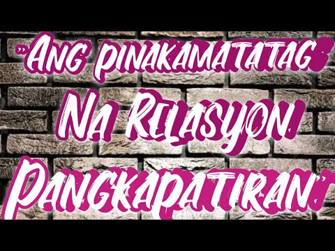 Video: Ano ang mga lipunang pangkapatiran?