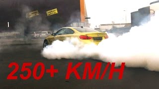 Bmw M4 Performance - 0-250 Acceleration Sound Onboard Autobahn | Alpha Cars