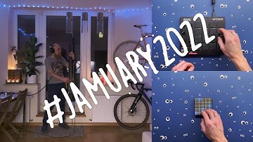 #Jamuary2022 Jam 12th with Roli Blocks Lightpad, Akai pads and Stagg EDB bass