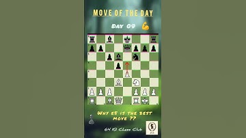 Move of the Day 9 | Only Masters Play This Move! #Chess #ChessStrategy#chesscom