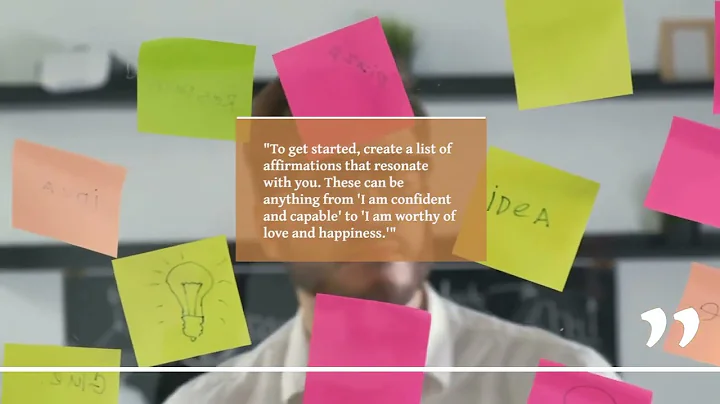 “Rewiring Your Brain: How Affirmations Can Help You Overcome Limiting Beliefs"