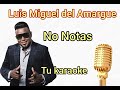 Luis Miguel del Amargue - no notas #bachata #karaoke #tiktok