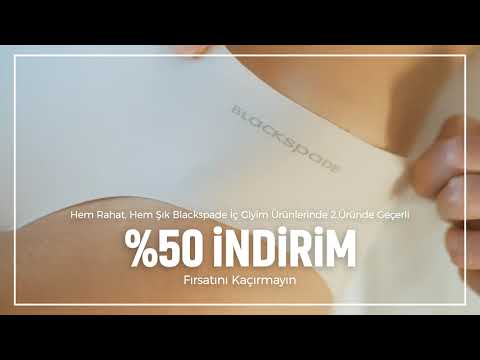 Blackspade İç Giyim ürünlerinde Bayram'a özel 2.üründe %50 İndirim