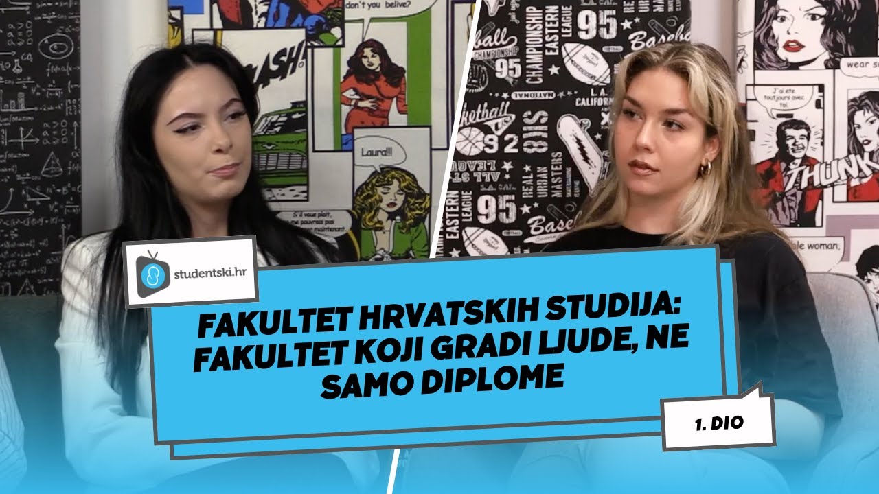 Studentski.hr TV: Fakultet hrvatskih studija: fakultet koji gradi ljude, ne samo diplome / 1. DIO