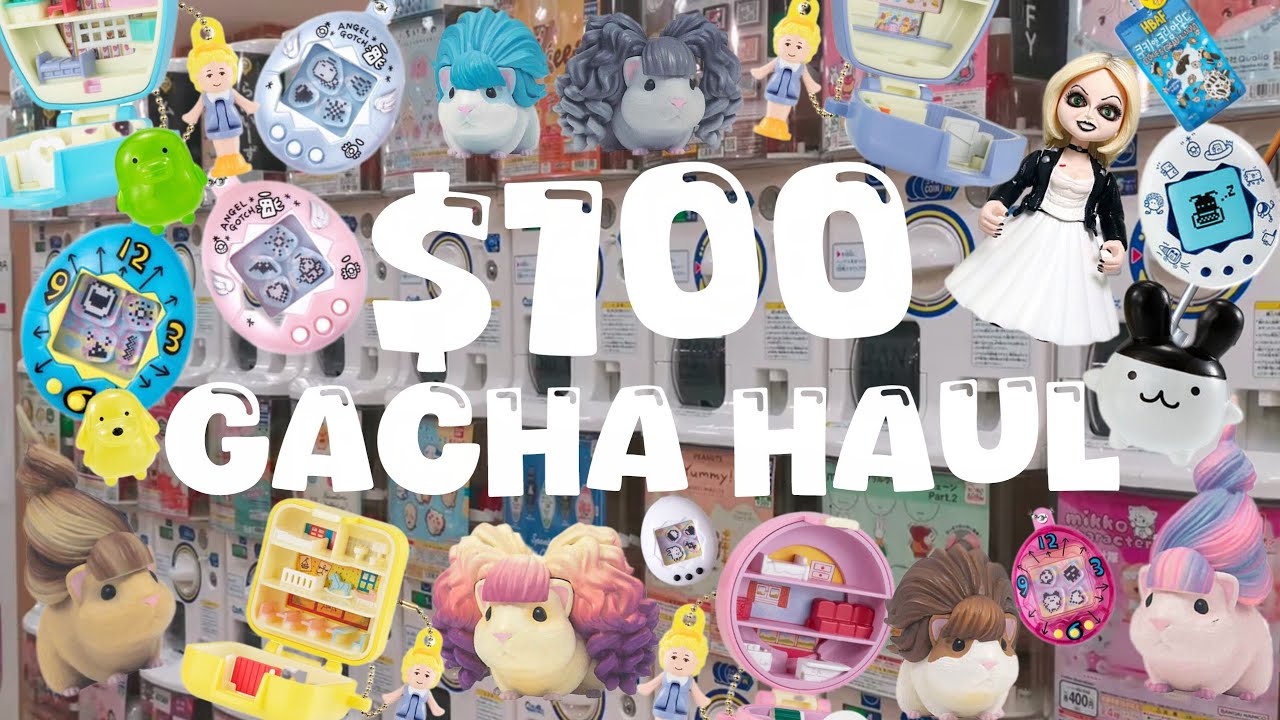 $100 gacha haul in Japan 🇯🇵 + unboxing | capsule toys, miniatures, trinkets and more! Ep. 2