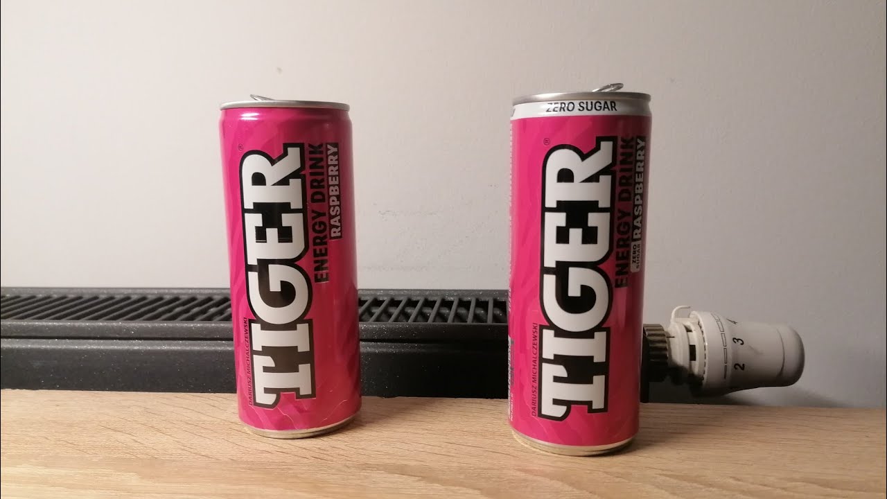 Tiger Raspberry (Z I Bez Cukru). Test i Recenzja. Cukrowy = Lepszy? 