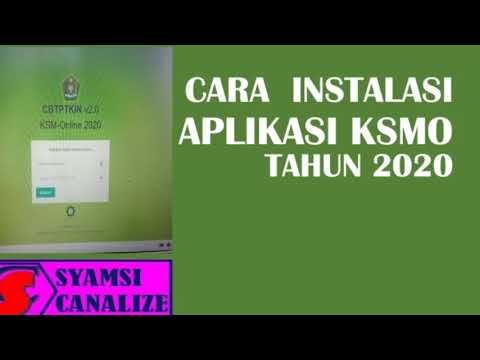 Cara Instal Aplikasi KSM 2020 Sampai pada log in peserta, disertai link untuk download aplikasi #ksm