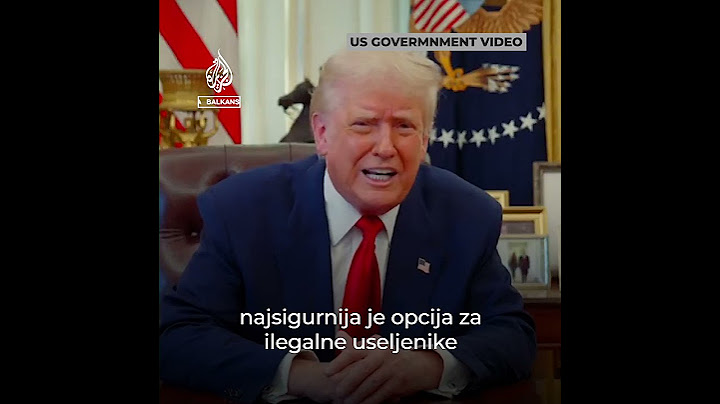 Trump predstavio novu aplikaciju za “samodeportaciju”