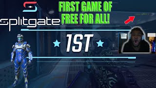 SPLITGATE GAMEPLAY! (MY FIRST GAME OF FREE FOR ALL) | RTX 3060 12GB | RYZEN 7 5800X