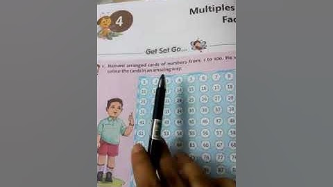 CLASS- V  CH- (4) ( multiples & factor)