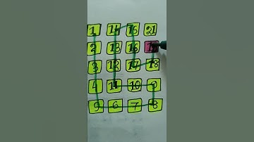 Draw a simple checkered path with numbers#amazing#numberart#video#shorts#ytshorts