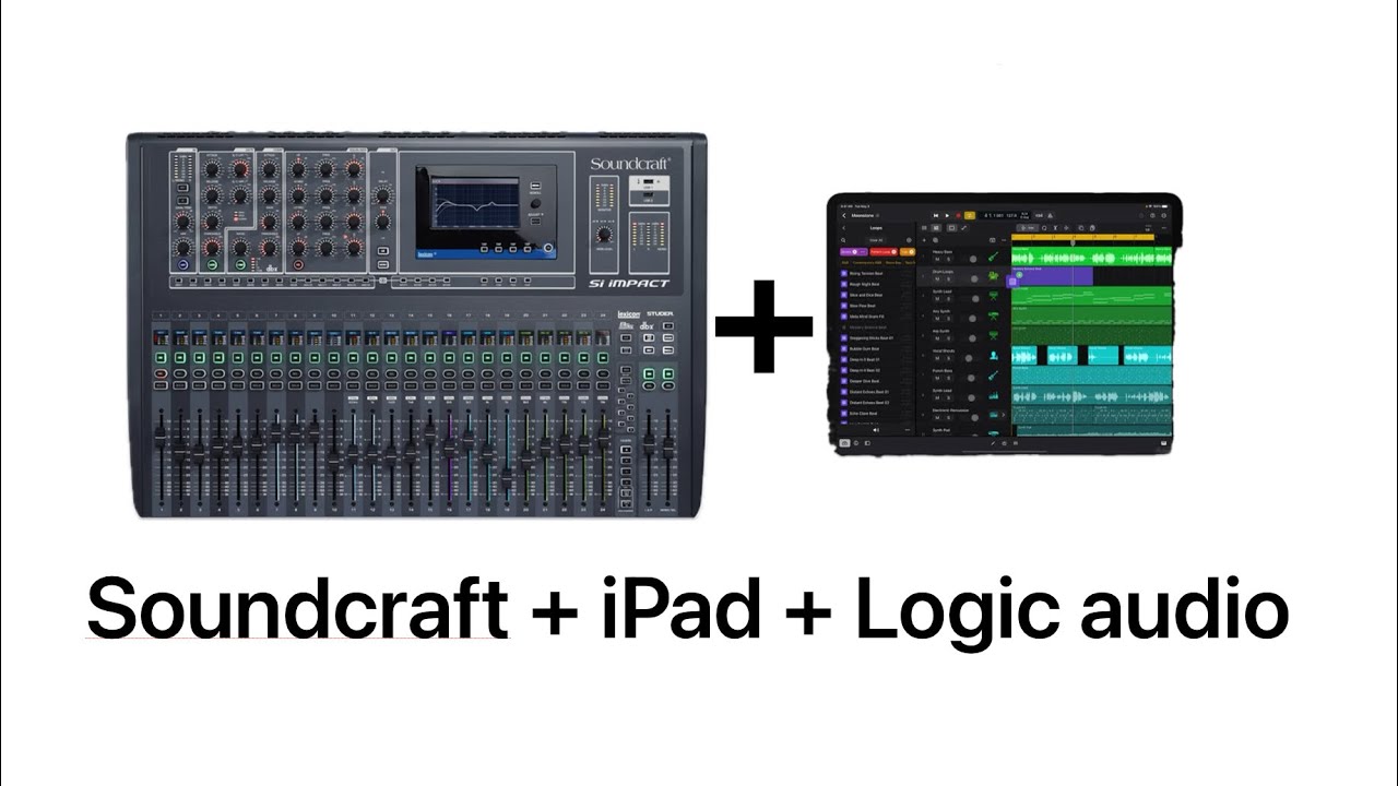 GRABACIÓN CON IPAD + LOGIC AUDIO+ SOUDCRAFT IMPACT…… muestra - YouTube