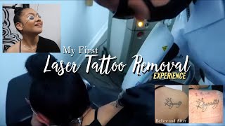 My First Laser Tattoo Removal Experience !! Come With Me || Carly Sarah screenshot 5