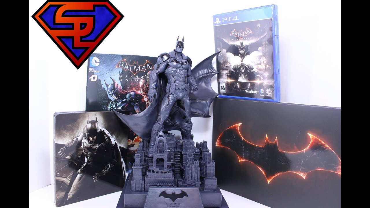 Batman Arkham Knight Limited Collector's Edition With 12