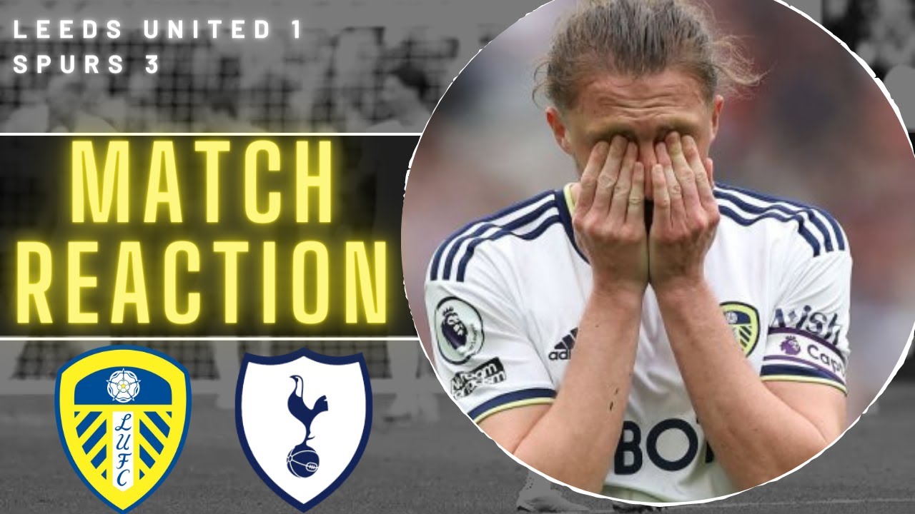 LEEDS UNITED RELEGATED !!! match reaction YouTube