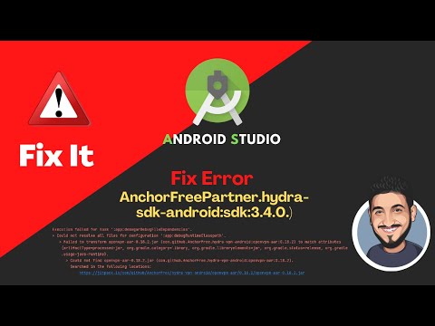 github.AnchorFreePartner.hydra-sdk-android:sdk:3.4.0. | Android Studio | Fix Error