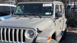 Через 18 часов на ставках 2023 Jeep Wrangler Sahara 4xe