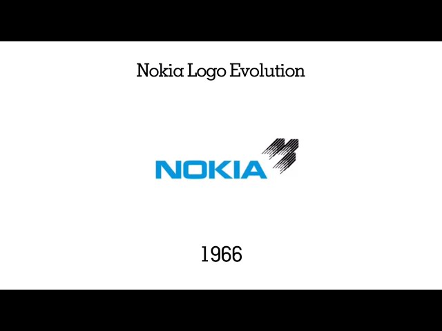 Nokia Logo Evolution class=