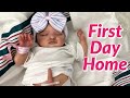 Baby comes home from hospital  realistic reborn doll roleplay