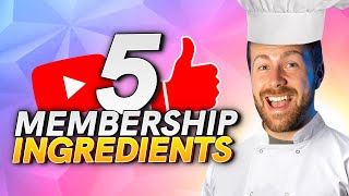 The Recipe to Create a Successful Membership