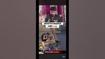 Hacker in conqueror lobby bgmi #trending #bgmi #reel #viral #hacker #hecker