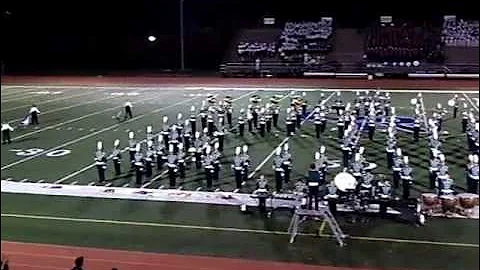 Montgomery H.S. Marching Band 10/15/11 At The Council Rock High School Invitational