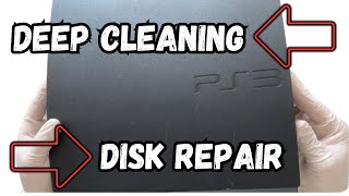 PS3 Slim Teardown, Deep Cleaning & Disk Drive Repair