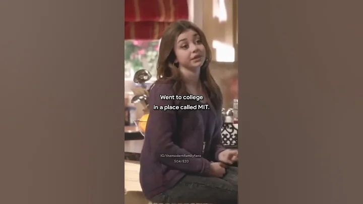 modern family 04x20   haley knows how to spell MIT #shorts