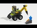 LEGO City 30350 Volcano Jackhammer. Speed build / Instruction