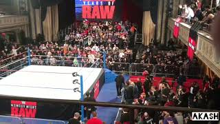 Raw 25th Anniversary WWE Manhattan Center fans got angry and shouted Bullshit Chant | Raw 01/1/22/18