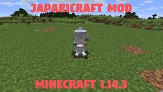 JAPARICRAFT MOD PARA MINECRAFT 1.14.3 (CREATURITAS DOMESTICABLES PARA MINECRAFT) ✔
